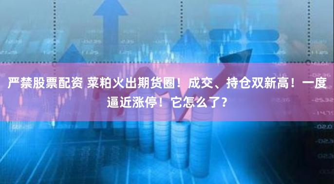 严禁股票配资 菜粕火出期货圈！成交、持仓双新高！一度逼近涨停！它怎么了？